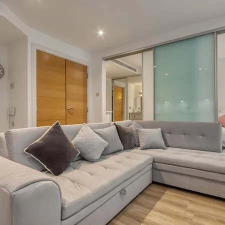 Luxury 1 Bed Apt With Ac By Vauxhall Station Zone 1